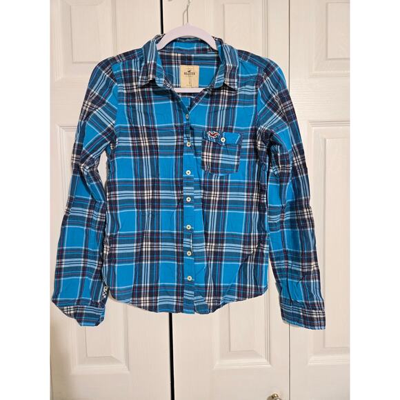 Hollister button down long sleeve shirt - Picture 1 of 8